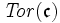  \mathit{Tor}(\mathfrak{c}) 